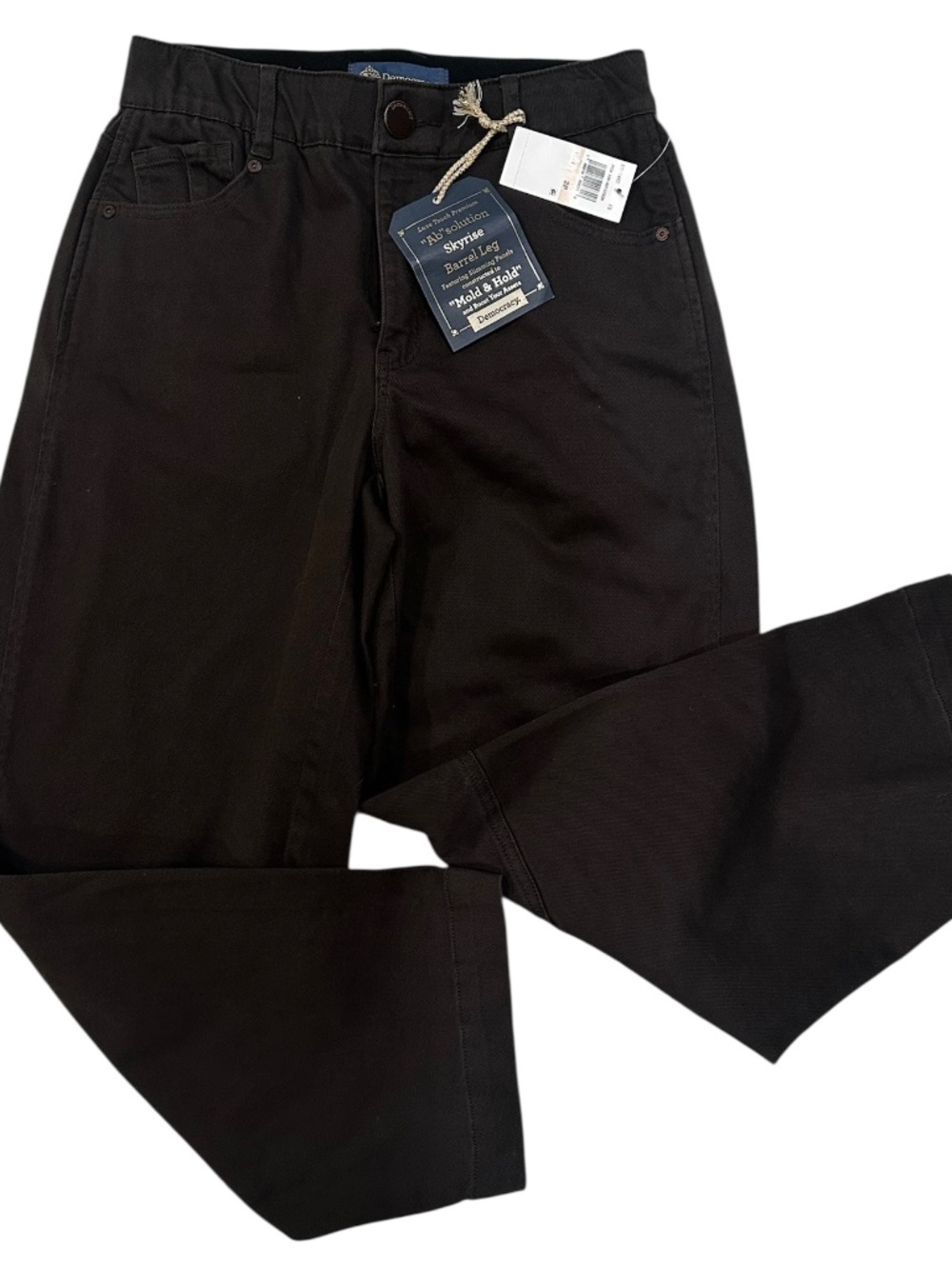 democracy espresso absolution skyrise barrel leg jeans